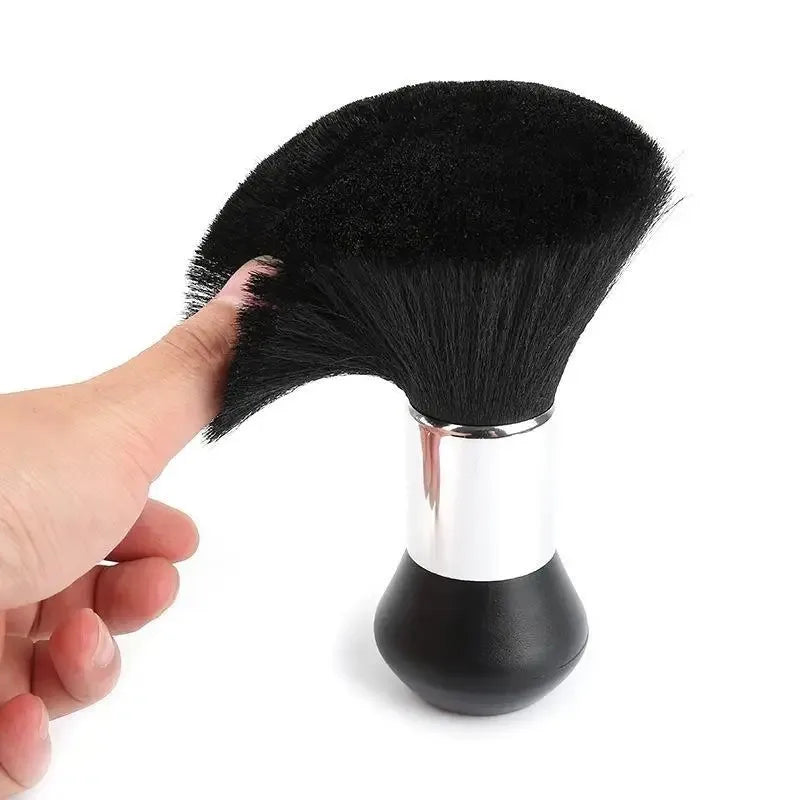 Legendstyle™ High Quality Black Hairdressing Wipe Neck Hair Cleaning Duster Hair Cutting Brush For Barbershop Hair Cut Brush Accessories