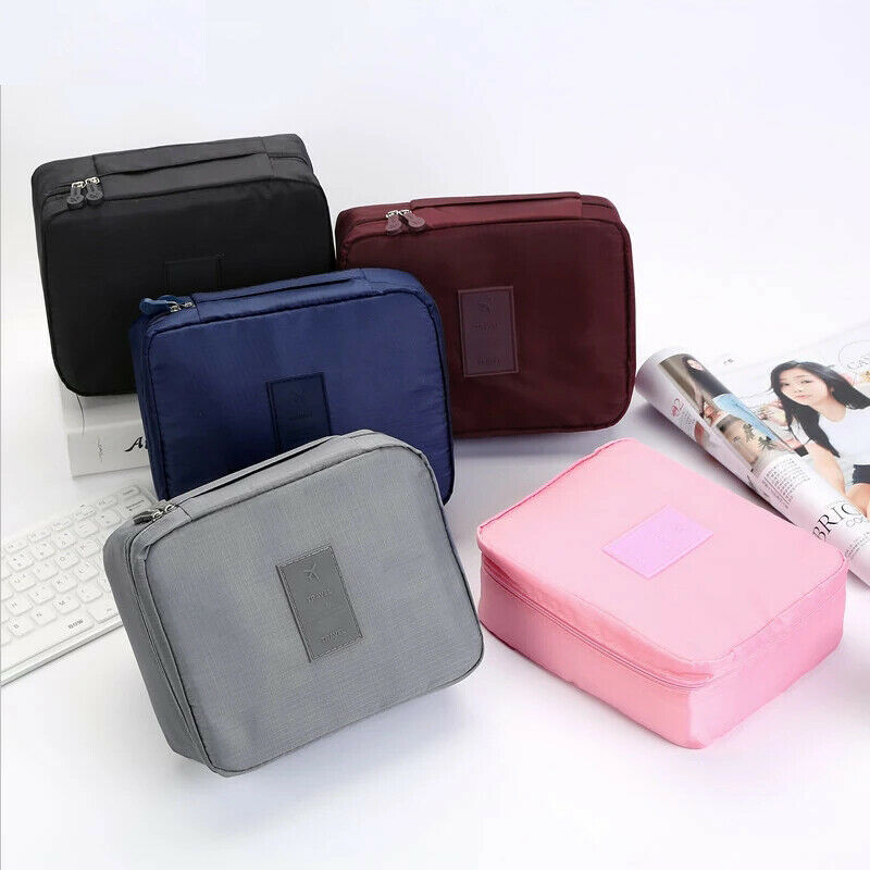 Travel Cosmetic Bag Makeup Bag Toiletry Case Hanging Pouch Wash